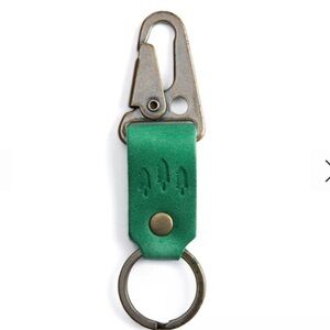 Portland Leather Goods Cowboy Mint Green Keychain
